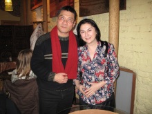 Марлена Мош и китайский поэт Цзянь чжао