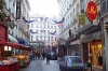 Улица Rue Cadet, Paris.